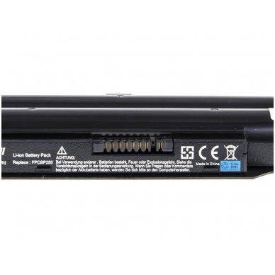 Baterija (akumuliatorius) GC FPCBP250 skirta Fujitsu LifeBook AH530 AH531 A530 A531 11.1V (10.8V) 4400mAh 3