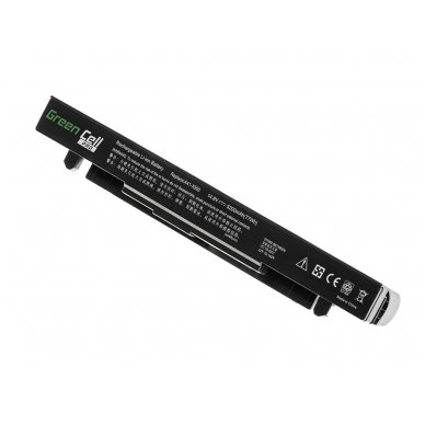 Baterija (akumuliatorius) GC PRO A41-X550A skirta Asus A450 A550 R510 R510CA X550 X550CA X550CC X550VC 14.8V 5200mAh