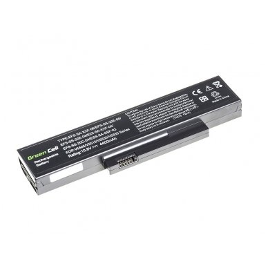 Baterija (akumuliatorius) GC Fujitsu-Siemens Esprimo Mobile V5515 V5535 V5555 V6515 V6555 11.1V (10.8V) 4400mAh
