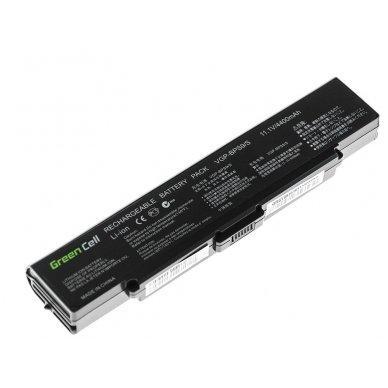 Baterija (akumuliatorius) GC Sony VAIO VGN-AR570 CTO VGN-AR670 CTO VGN-AR770 CTO 10.8V (11.1V) 4400mAh