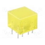 LED backlight; yellow; Lens: diffused,yellow; λd: 588nm; 5÷20mcd L-875/4YDT KINGBRIGHT ELECTRONIC