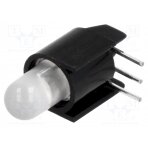 LED; bicolour,in housing; red/green; 5mm; No.of diodes: 1; 20mA L-59CB/1EGW KINGBRIGHT ELECTRONIC