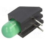 LED; in housing; green; 5mm; No.of diodes: 1; 2mA; Lens: diffused H178CGDL BIVAR