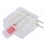 LED; in housing; red; 3.9mm; No.of diodes: 1; Lens: red,diffused DBKD10 SIGNAL-CONSTRUCT
