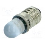 LED lamp; blue; E10; 12VDC; 12VAC LB-E10-12AC/DC POLAM-ELTA