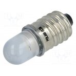 LED lamp; blue; E10; 24VDC; 24VAC; AC lum: 300÷400mcd LB-E10-24AC/DC POLAM-ELTA