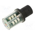 LED lamp; green; BA15D; 24VDC; 24VAC DL1BDB3 SCHNEIDER ELECTRIC