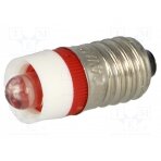 LED lamp; red; E10; 24VDC; 24VAC LLED-E10/24/R BRIGHTMASTER