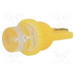 LED lamp; yellow; T08; Urated: 12VDC; 1lm; No.of diodes: 1; 0.24W OST08WG01GD-Y5T8 OPTOSUPPLY