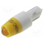 LED lamp; yellow; T5; 24V; No.of diodes: 1 1511A35UY3 CML INNOVATIVE TECHNOLOGIES