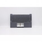 Klaviatūra su korpusu (palmrest) Lenovo Yoga Slim 7-14ARE05 5CB0Z32103 US (originalas)