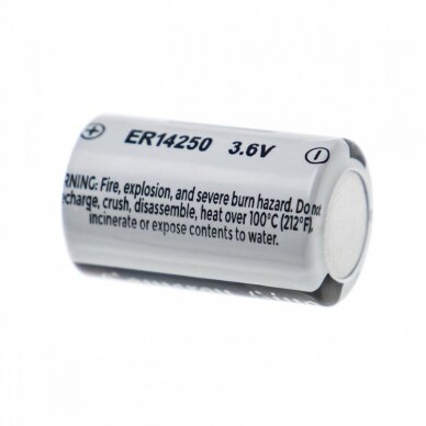 Baterija ER14250, 3.6V, 1200mAh 1