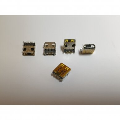 Lizdas micro HDMI 19 kontaktų
