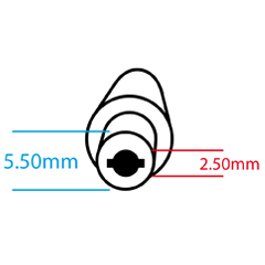 Maitinimo adapteris (kroviklis) TOSHIBA 75W - 19V/3.95A (5.5*2.5mm) 2