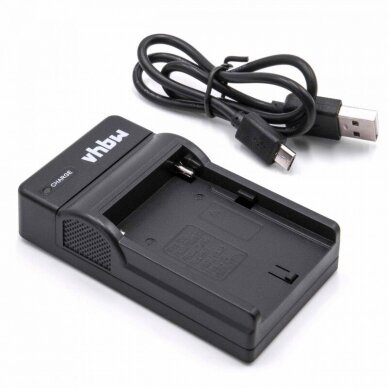 Maitinimo adapteris (kroviklis) foto-video kameros baterijai Sony NP-F500, NP-FM500H