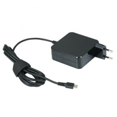 Maitinimo adapteris (kroviklis) USB-C 65W 20V/15V/9V/5V - 3.25A/3A/3A/2A