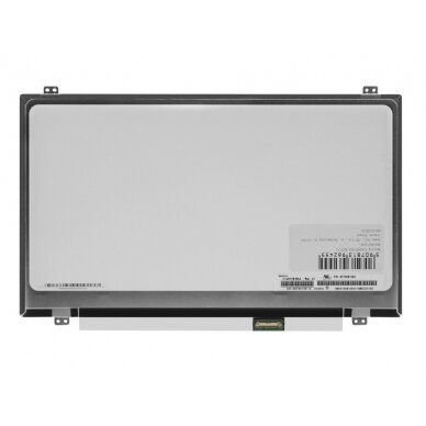 Ekranas (matrica) LCD 1920x1080 FHD, eDP 30 kontaktų, matinis, IPS, 14.0" slim 320mm 2