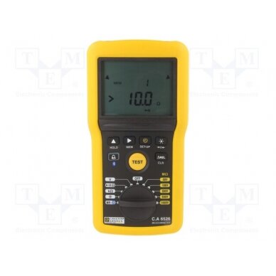 Meter: insulation resistance; LCD; (4000); VAC: 300mV÷400V,700V CA-6526 CHAUVIN ARNOUX 1