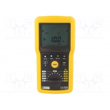 Meter: insulation resistance; LCD; (4000); VAC: 300mV÷400V,700V CA-6526 CHAUVIN ARNOUX
