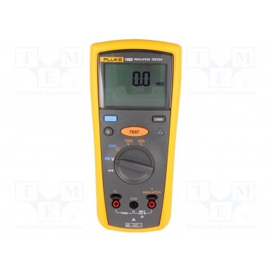Meter: insulation resistance; LCD; VAC: 100mV÷600V; 50÷400Hz; IP40 FLK-1503 FLUKE