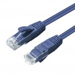 MicroConnect CAT6A UTP 0.25m Blue LSZH Undshielded Network Cable, MC-UTP6A0025B UTP6A0025B Tinklo kabeliai