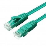 MicroConnect CAT6A UTP 1m Green LSZH Undshielded Network Cable, MC-UTP6A01G UTP6A01G Tinklo kabeliai