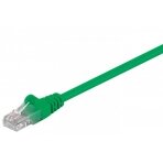 MicroConnect U/UTP CAT5e 0.25M Green PVC Unshielded Network Cable, B-UTP50025G U/UTP CAT5E