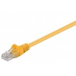 MicroConnect U/UTP CAT5e 0.25M Yellow PVC Unshielded Network Cable, B-UTP50025Y U/UTP CAT5E