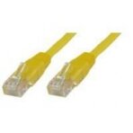 MicroConnect U/UTP CAT5e 0.5M Yellow PVC Unshielded Network Cable, B-UTP5005Y U/UTP CAT5E