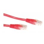 MicroConnect U/UTP CAT6 0.5M Red PVC Master Carton Qty : 400pcs B-UTP6005R-B Tinklo kabeliai