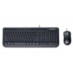 Microsoft 600 Keyboard Mouse Included Usb Qwertz German Black 3J2-00013 Klaviaturos (isorines)