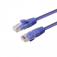 MicroConnect CAT6A UTP 0.25m Purple LSZH MC-UTP6A0025P  Tinklo kabeliai