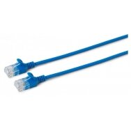 MicroConnect U/UTP CAT6A Slim 0.3M Blue V-UTP6A003B-SLIMTinklo kabeliai