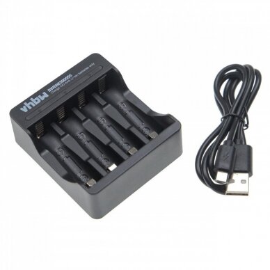 Maitinimo adapteris (kroviklis) Micro USB 4x AA 4x AAA-Li-Ion