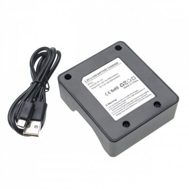 Maitinimo adapteris (kroviklis) Micro USB 4x AA 4x AAA-Li-Ion 2