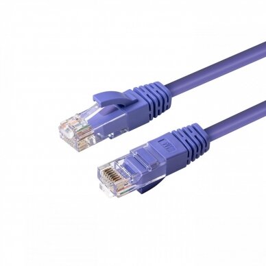 MicroConnect CAT6A UTP 1.5m Purple LSZH MC-UTP6A015P Tinklo kabeliai