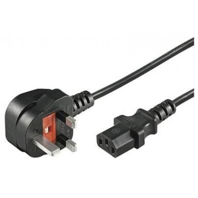 MicroConnect Power Cord UK - C13 0,5 meter UK Type G, BS 1363 - C13 PE090405 Isoriniai maitinimo kabeliai