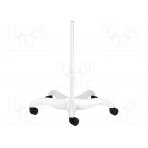 Mobile stand; Features: 5 wheels; Application: for lamps; white DL-FS DAYLIGHT COMPANY