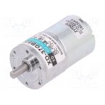 Motor: DC; with gearbox; 12VDC; 2.19A; Shaft: D spring; 45rpm; 100: 1 DF-FIT0492-A DFROBOT