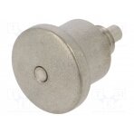 Mount.elem: indexing plungers; without rest position,with knob GN822.7-4-M8-BN ELESA+GANTER