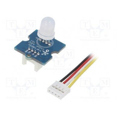 Module: LED; Grove Interface (4-wire); 3.3÷5VDC SEEED-101020472 SEEED STUDIO 1