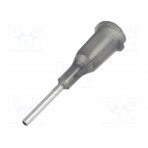 Needle: steel; 0.5"; Size: 15; straight; 1.19mm; Mounting: Luer Lock FIS-16-1/2-ES FISNAR