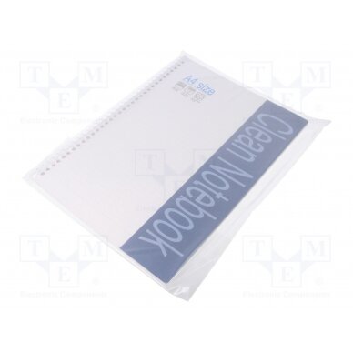 Notebook; ESD; A4; 1pcs; Application: cleanroom ATS-600-2008 ANTISTAT