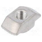 Nut; for profiles; Width of the groove: 10mm; stainless steel FA-096H10630E FATH