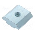 Nut; for profiles; Width of the groove: 8mm; steel; zinc; T-slot FA-096014 FATH