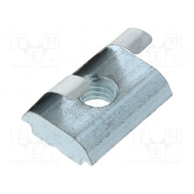 Nut; for profiles; Width of the groove: 10mm; with spring leaf FA-096166F FATH 1