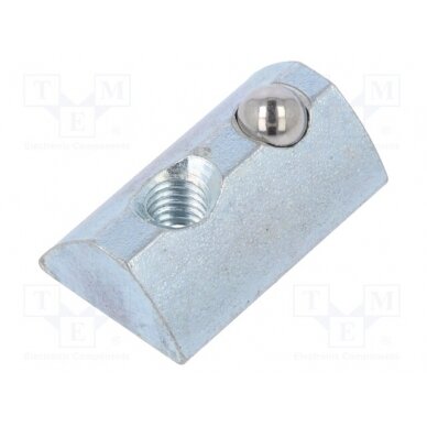 Nut; for profiles; Width of the groove: 8mm; steel; T-slot FA-096005 FATH 1