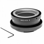 Objektyvo adapterio žiedas M42 objektyvams Canon EOS R, juodas