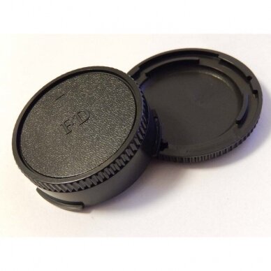 Fotoaparato korpuso dangtis Canon EOS FD plastikinis, juodas