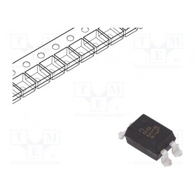 Optocoupler; SMD; Ch: 1; OUT: transistor; Uinsul: 5kV; Uce: 35V; EL817 EL817S1-C-TU EVERLIGHT 1